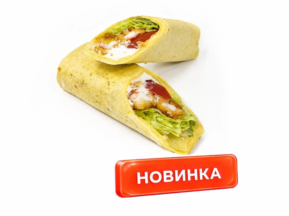 Ролстер с креветкой