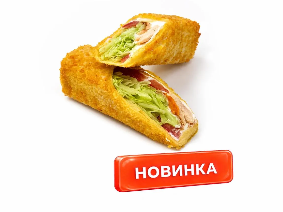 Ролстер в кляре с курицей